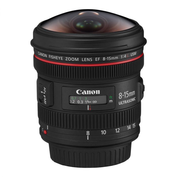 CANON EF 8-15MM F/4L FISHEYE USM LENS
