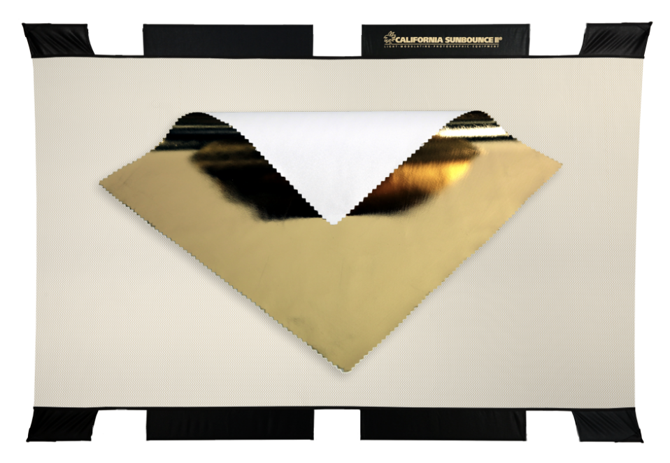 Sunbounce SUN-BOUNCER Pro Gold / White Scrim Reflector (6 x 4)