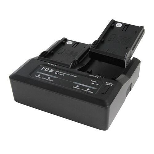 IDX System Technology LC-2A Battery Charger w/ PSU & Figure 8