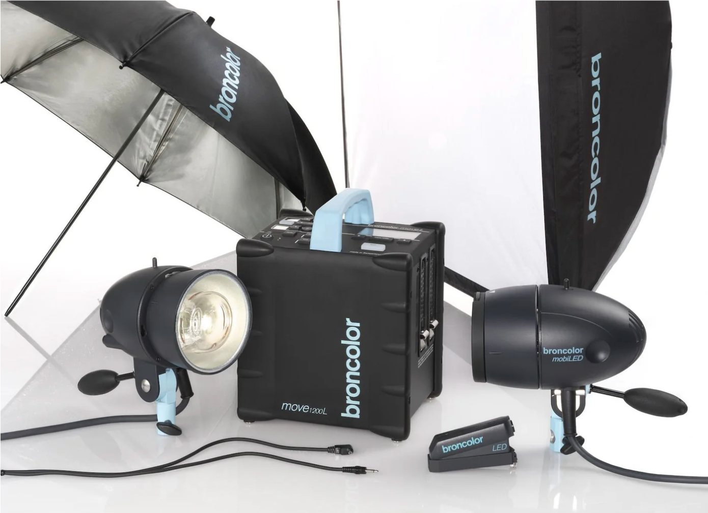 Broncolor Move 1200L Outdoor 2-Head Kit