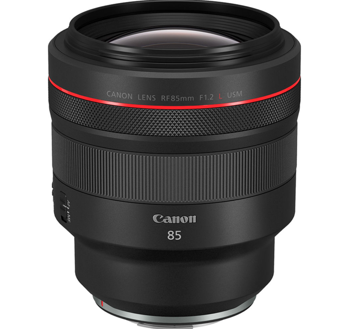 Canon RF 85mm f 1.2L Lens — hire at Lunar Studios Sydney
