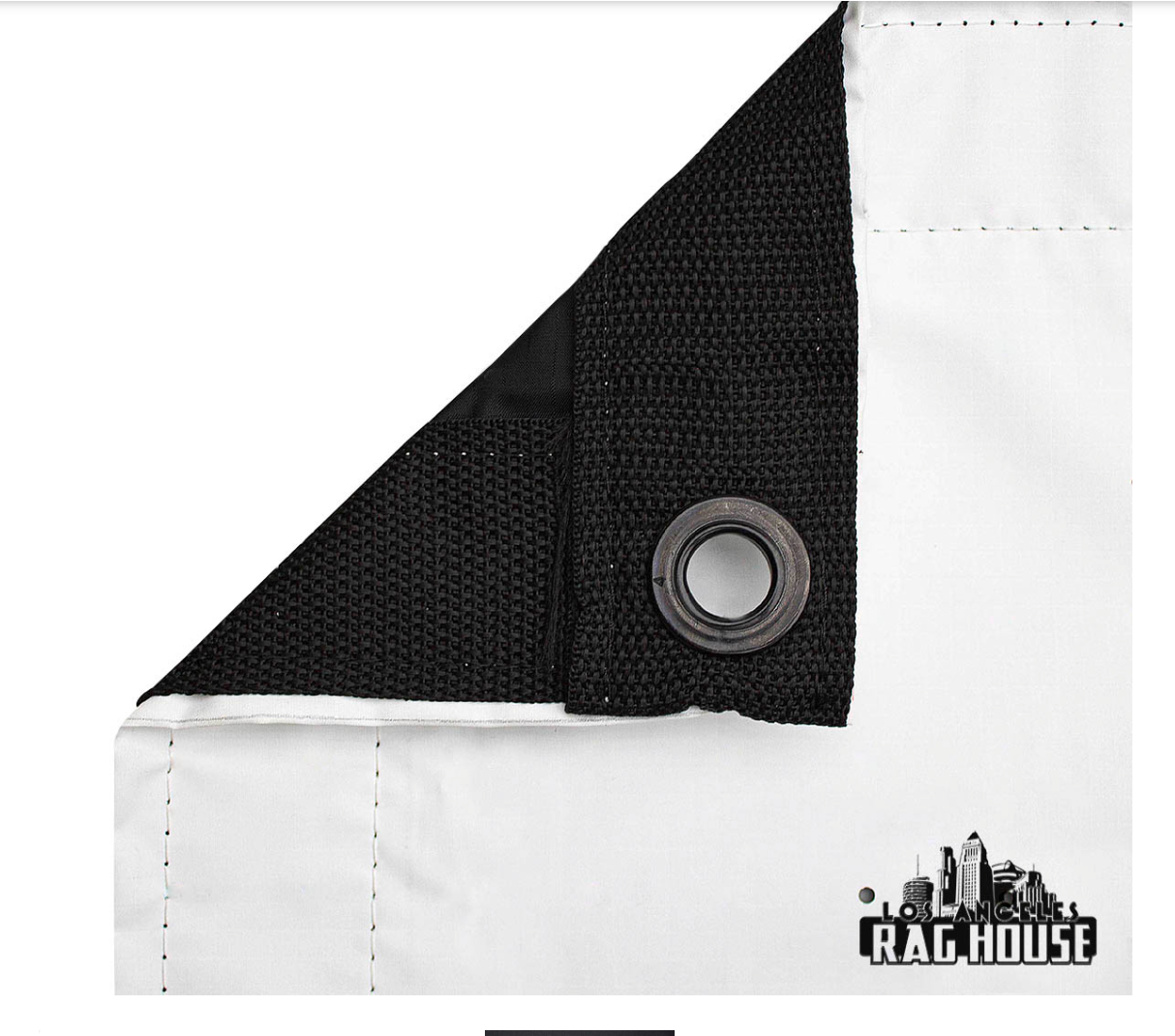 LARH Textile Ultrabounce (White Bounce Black/White) 12′ X 12 — hire at Lunar Studios Sydney