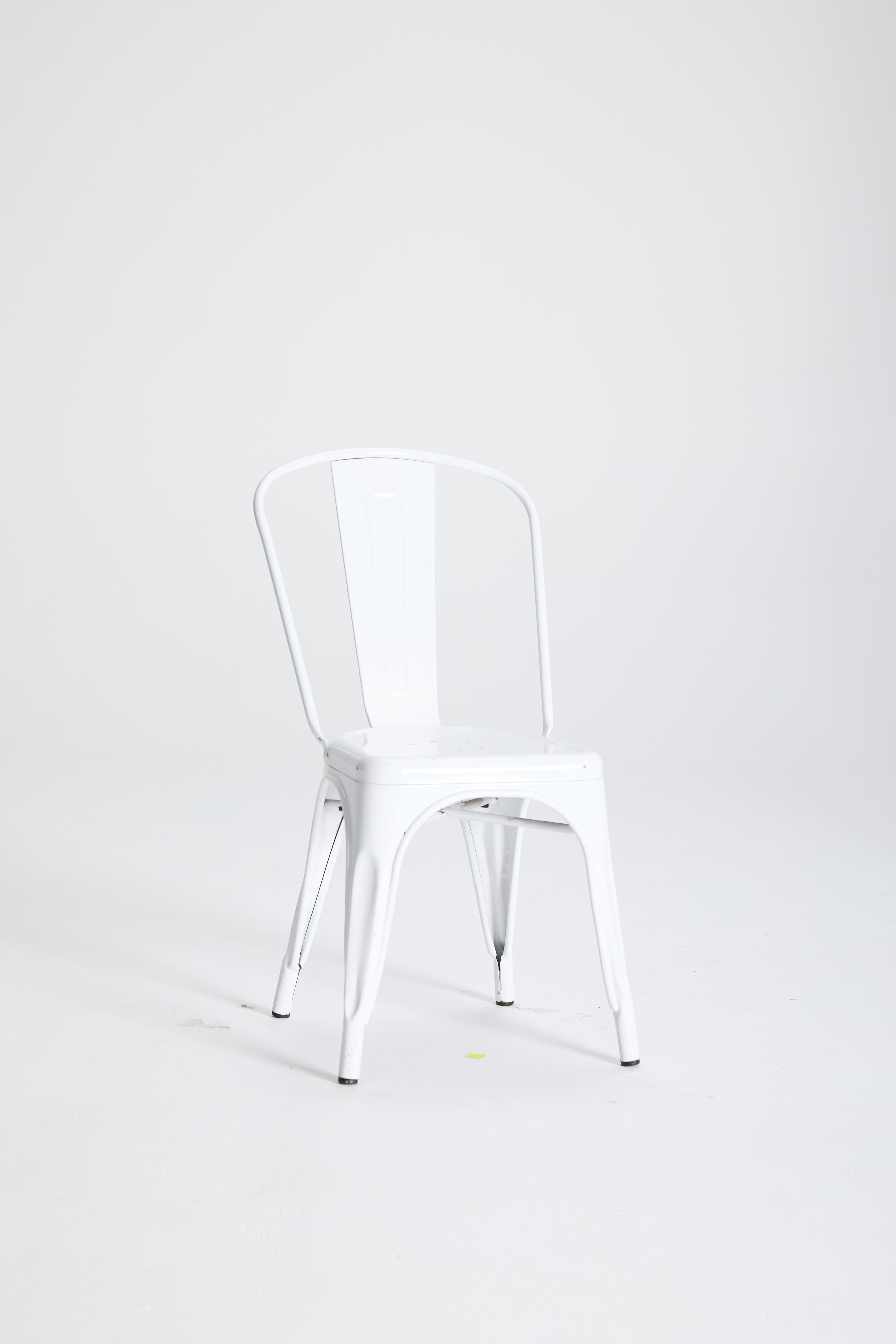 White Steel Chair